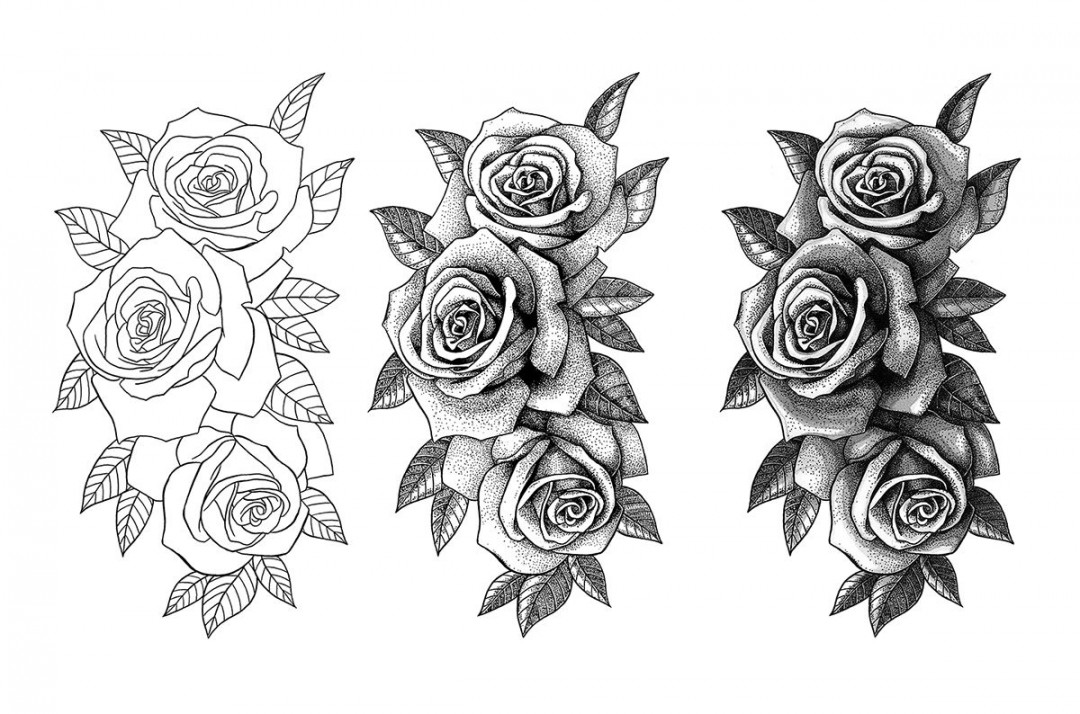 Pin by Karley Cameron on Tattoos  Rose tattoo design, Rose