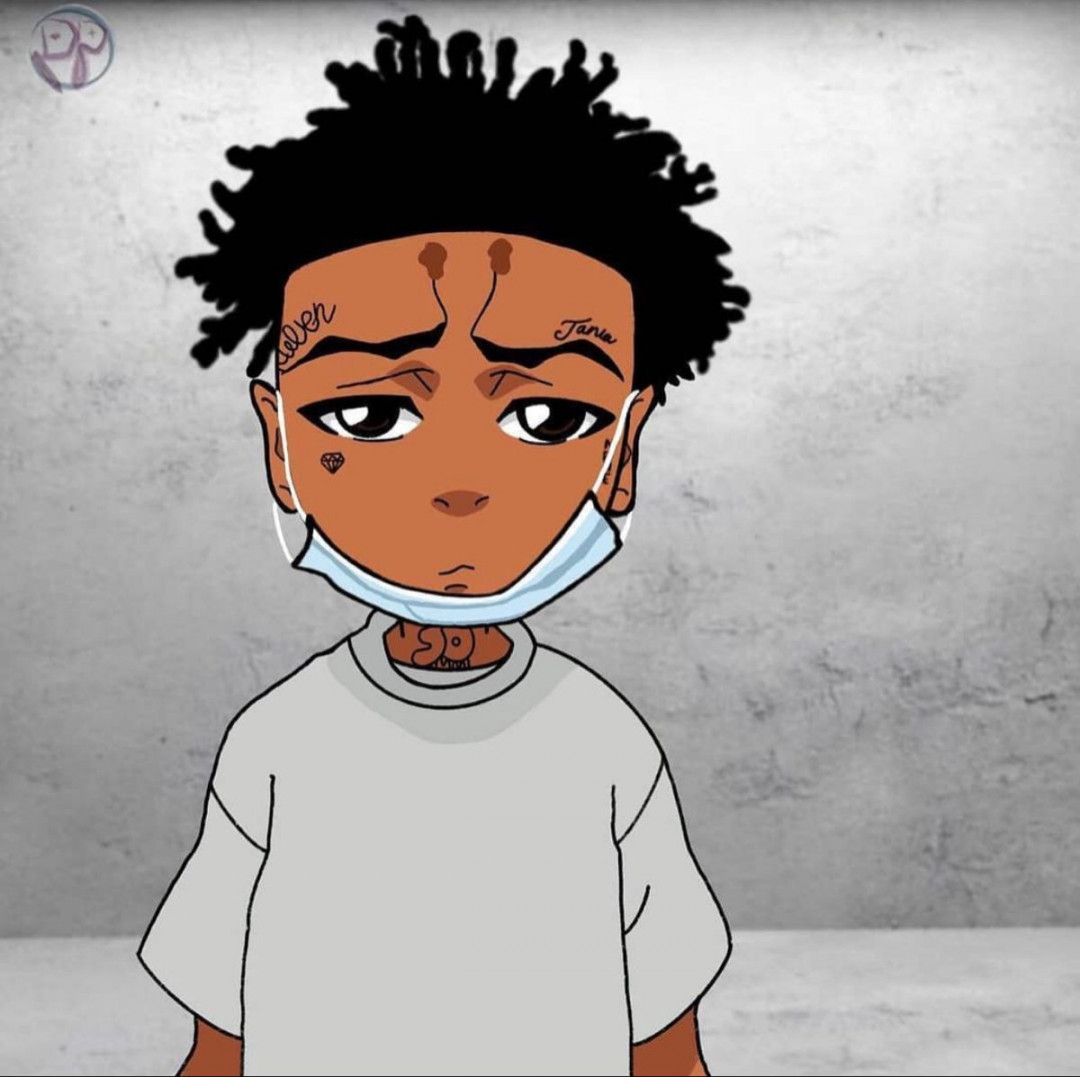 Pin by mia🧩 on NBA YoungBoy  Cartoon painting, Cartoon art, Swag