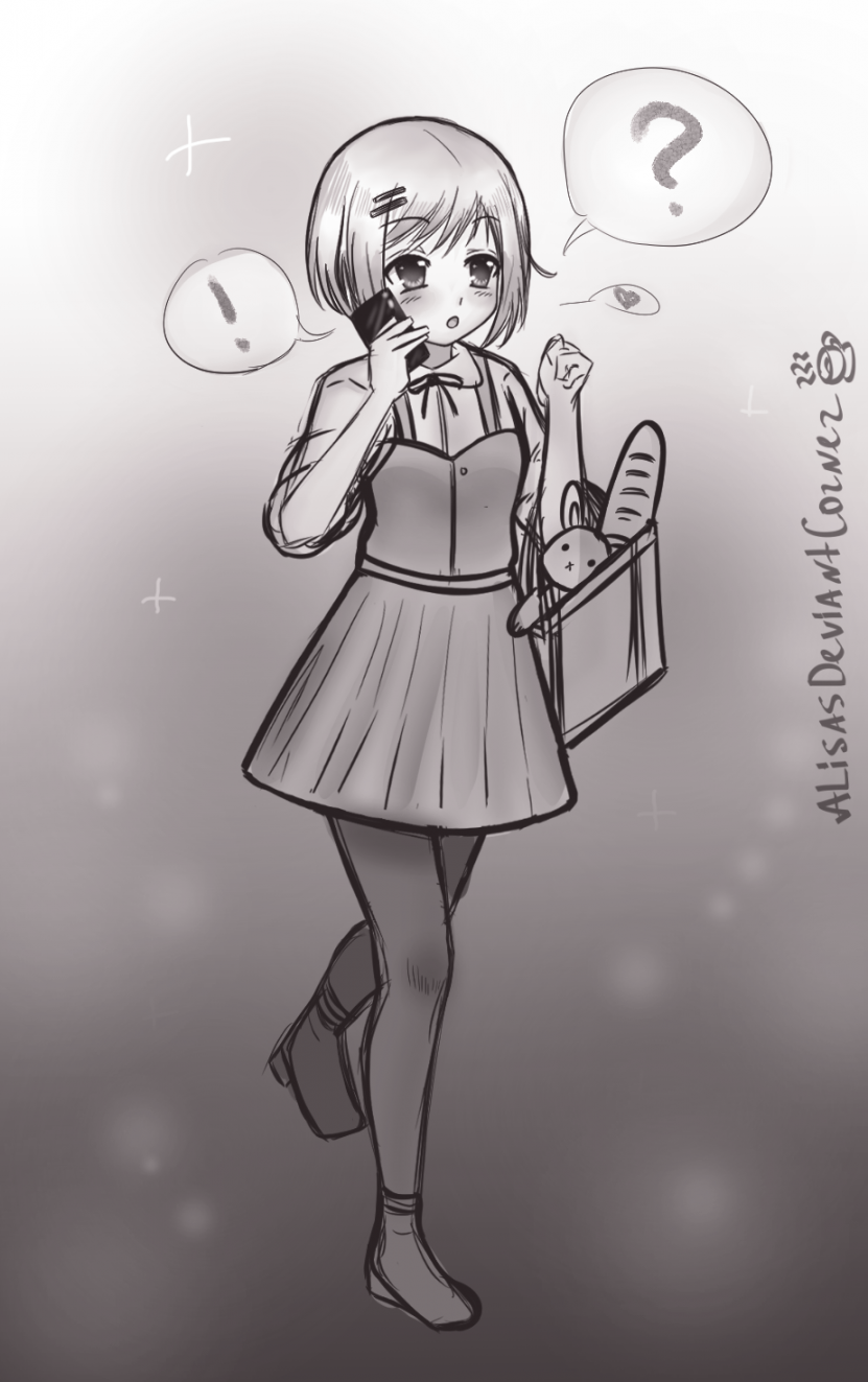 s artstyle anime girl sketch~ by AlisasDeviantCorner on DeviantArt