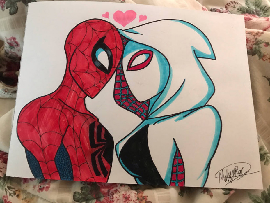 Spider-Man X Spider-Gwen by MelSpyRose on DeviantArt