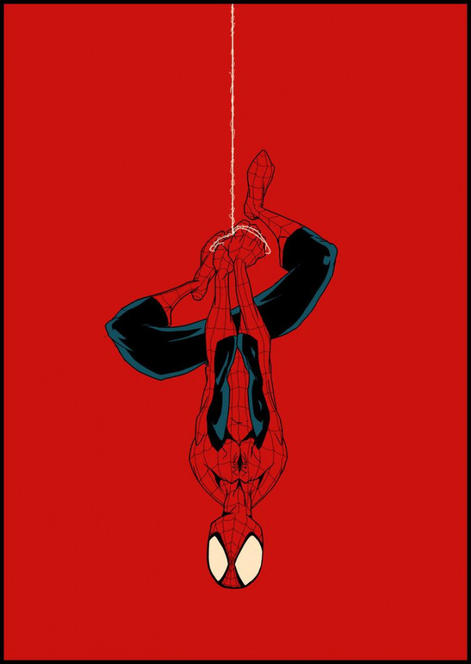 spiderman hanging by Anny-D on DeviantArt  Spiderman poses