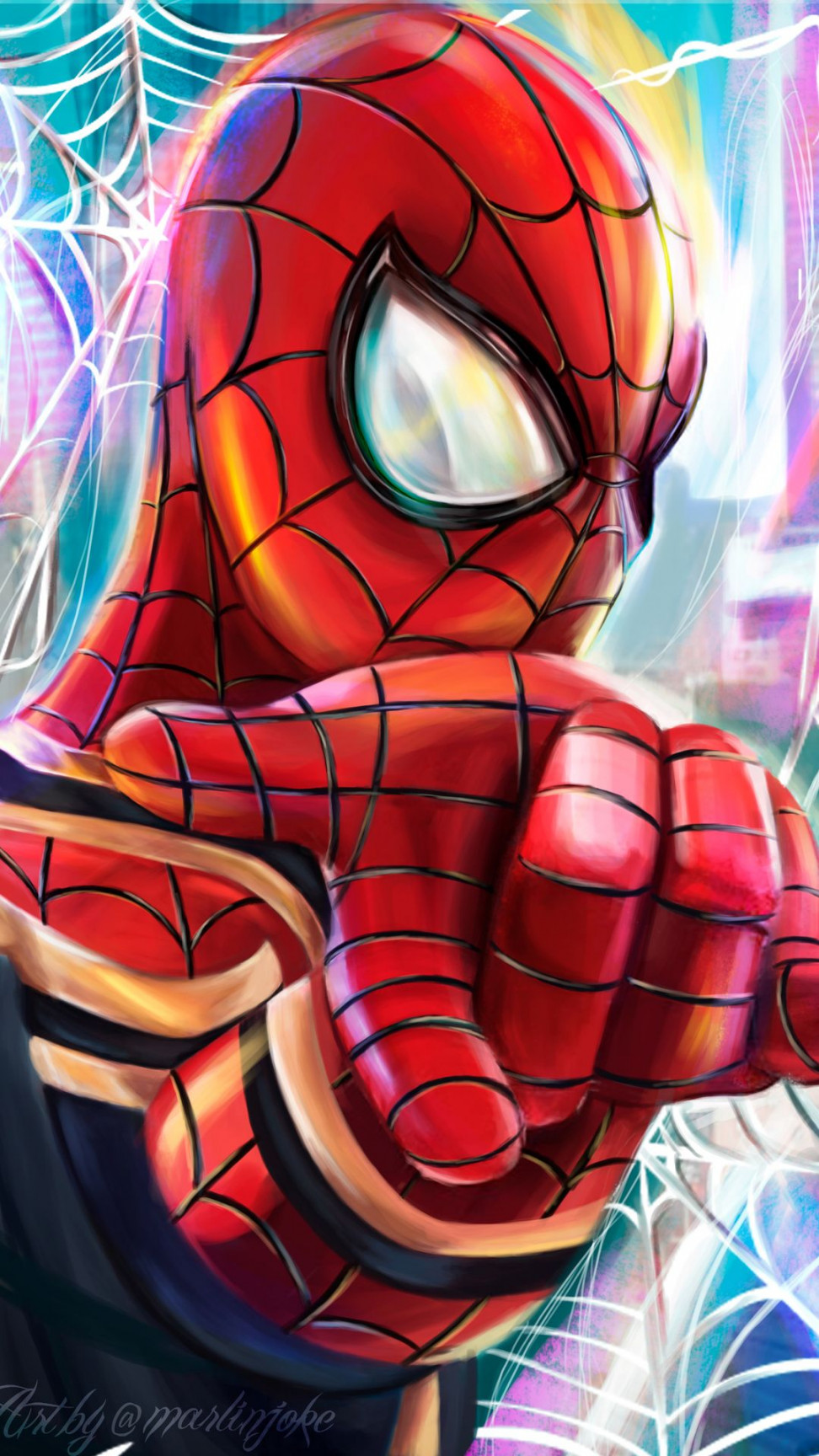 Spiderman k Paint Art  Spiderman drawing, Spiderman painting