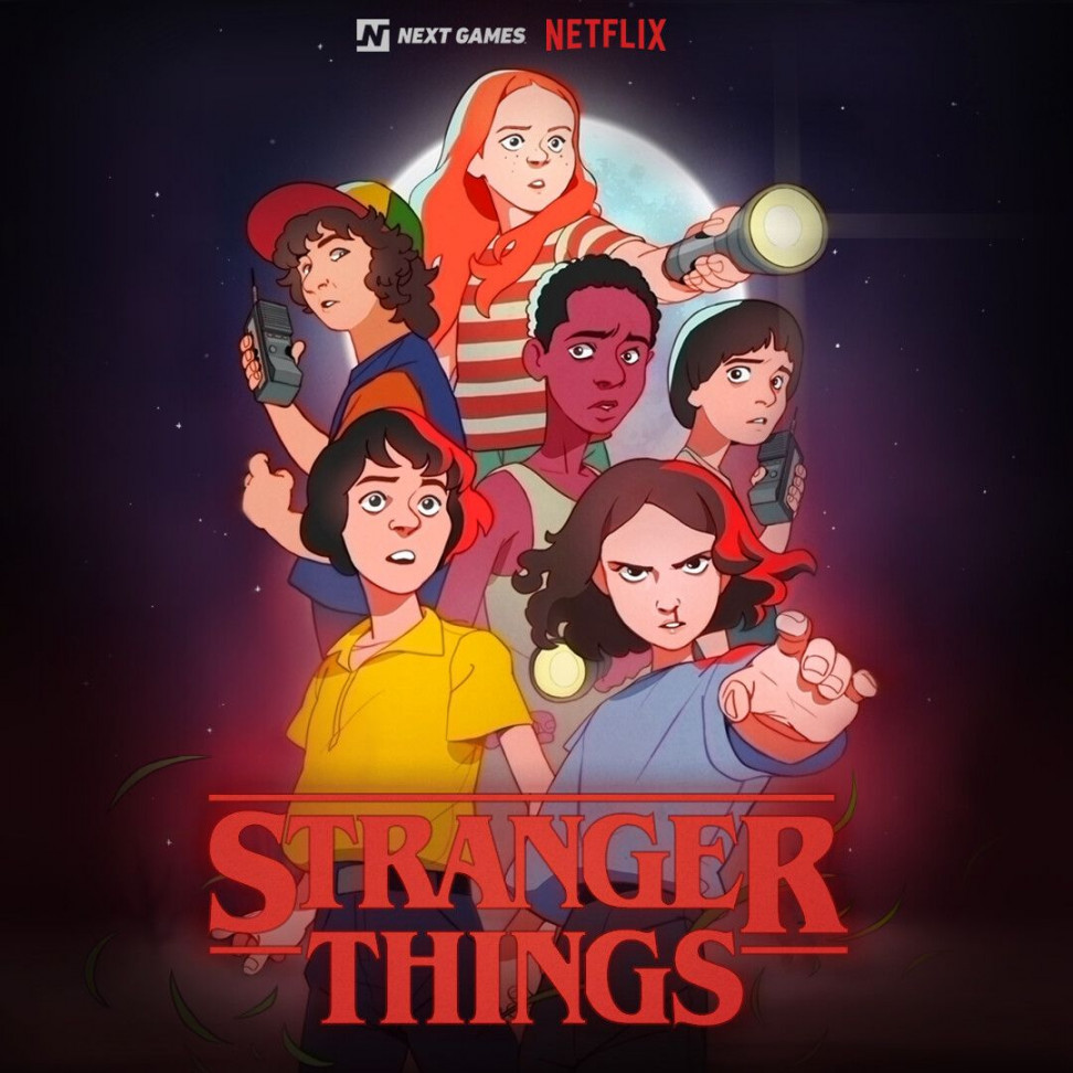 Stranger Things, Dashiana ❤️‍ on ArtStation at https://www