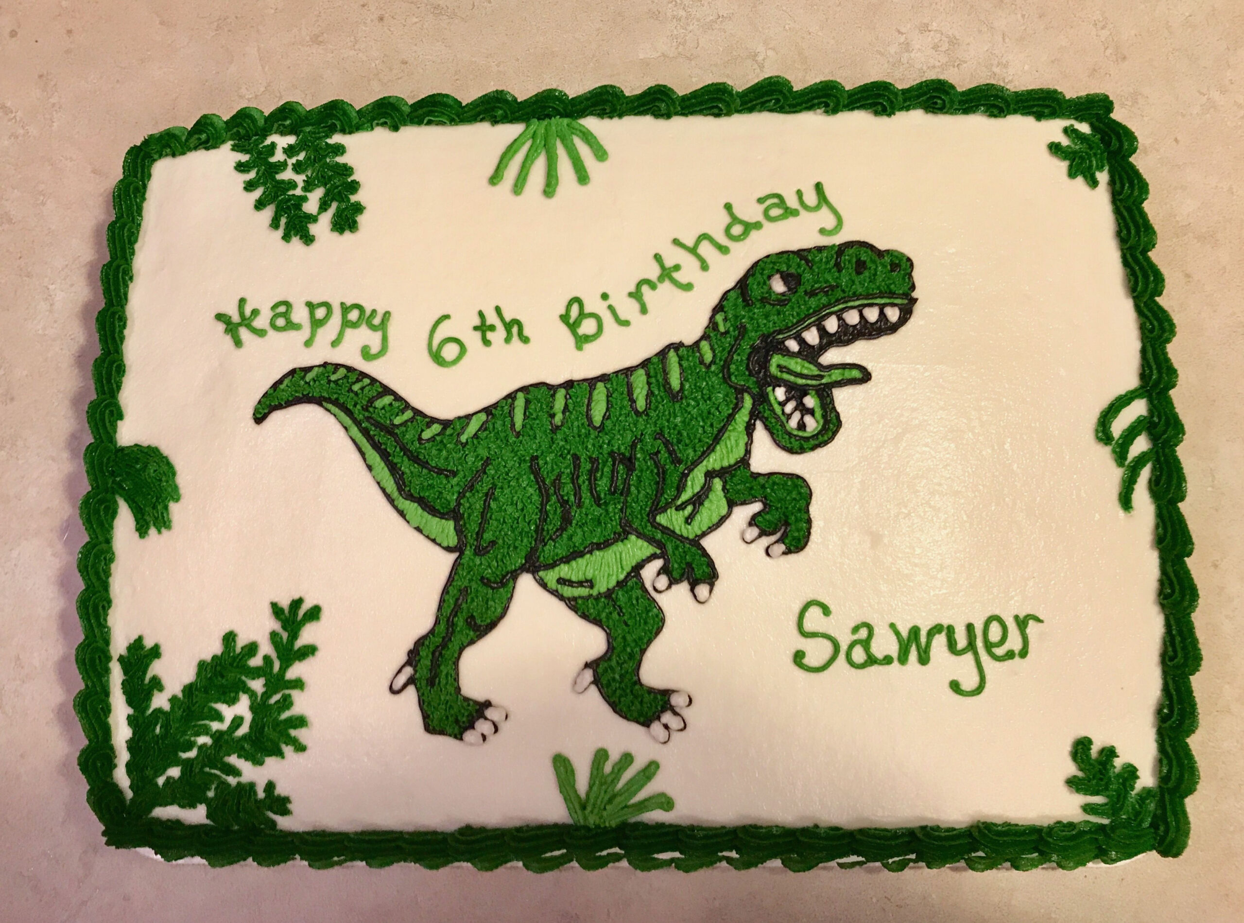 T-Rex Dinosaur Cake  Dinosaur drawing, Drawings, Dinosaur