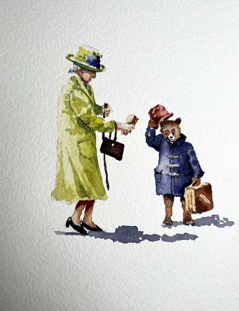 The Queen And Paddington Bear