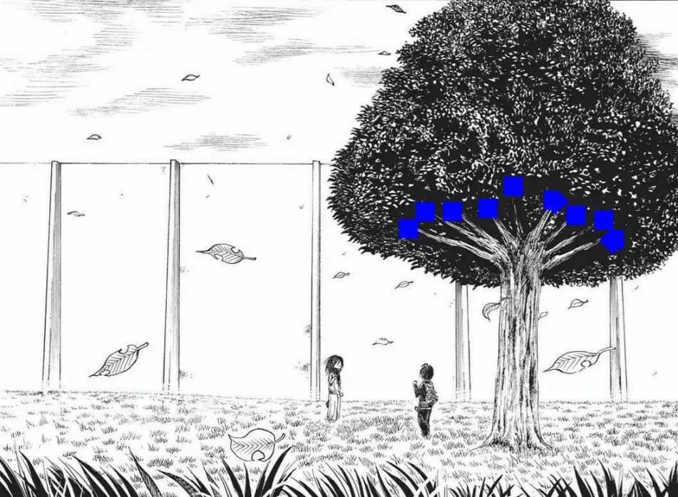 Upon rereading, I noticed the tree in the first chapter has