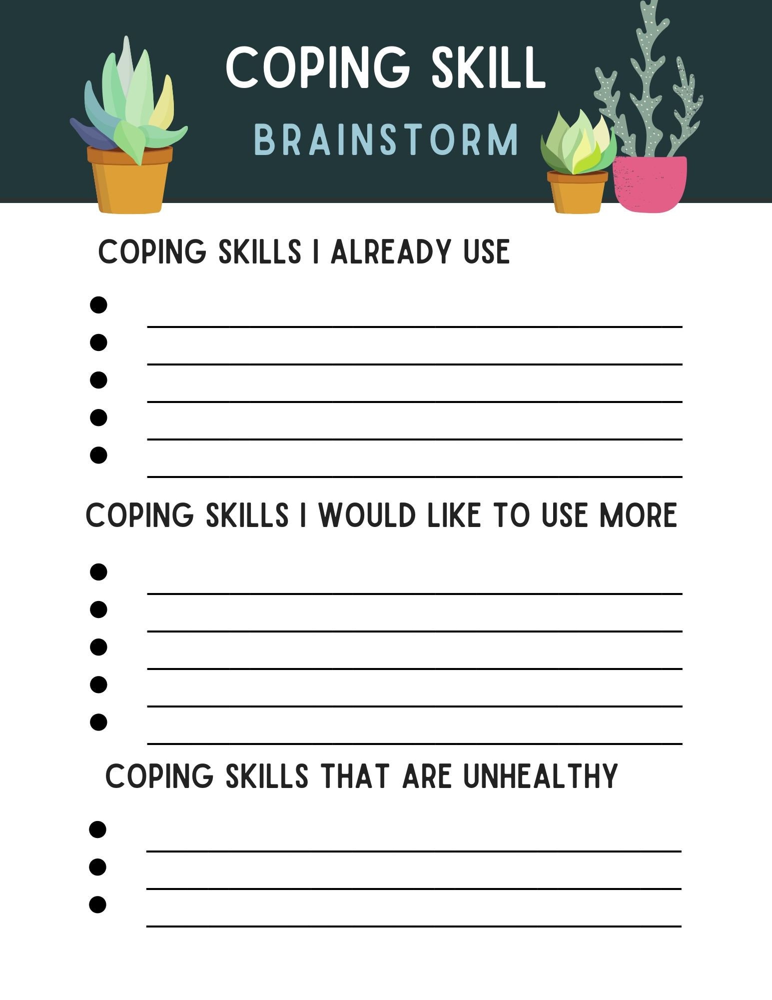 33 Coping With Anxiety Worksheets 22