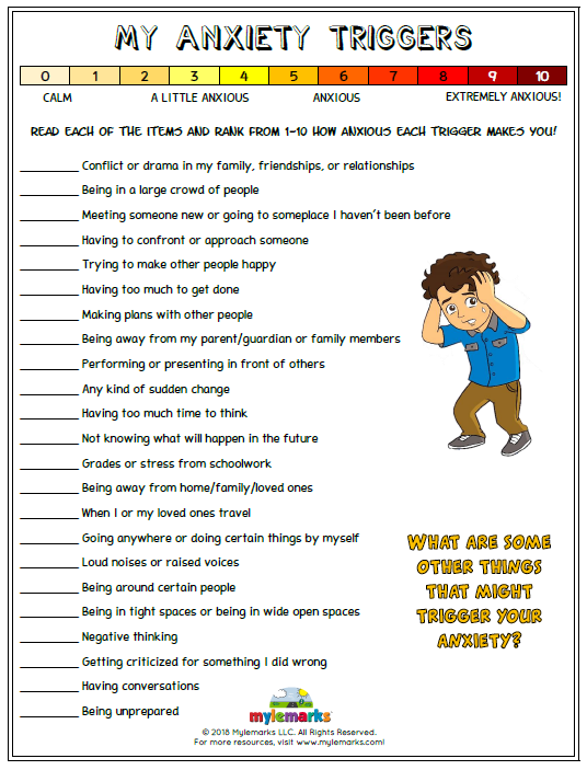 33 Coping With Anxiety Worksheets 30