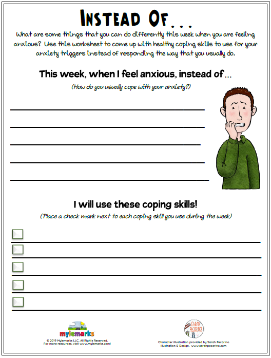 33 Coping With Anxiety Worksheets 48