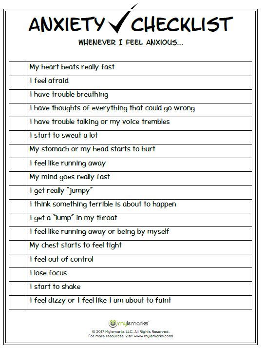 33 Coping With Anxiety Worksheets 56