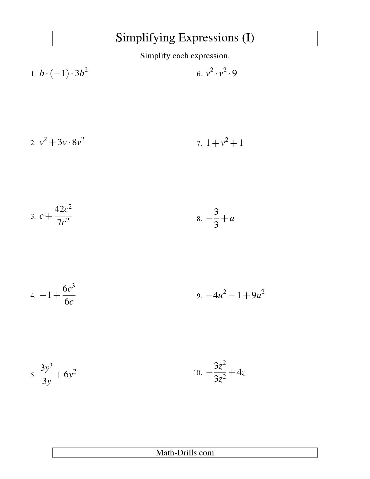 44 Simplifying Trigonometric Expressions Worksheet 18