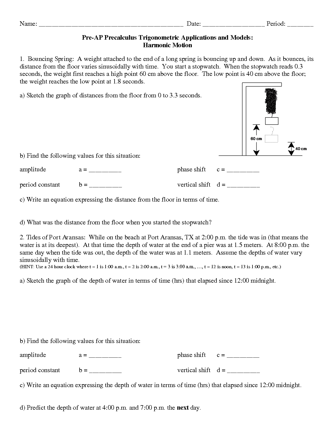 44 Simplifying Trigonometric Expressions Worksheet 6