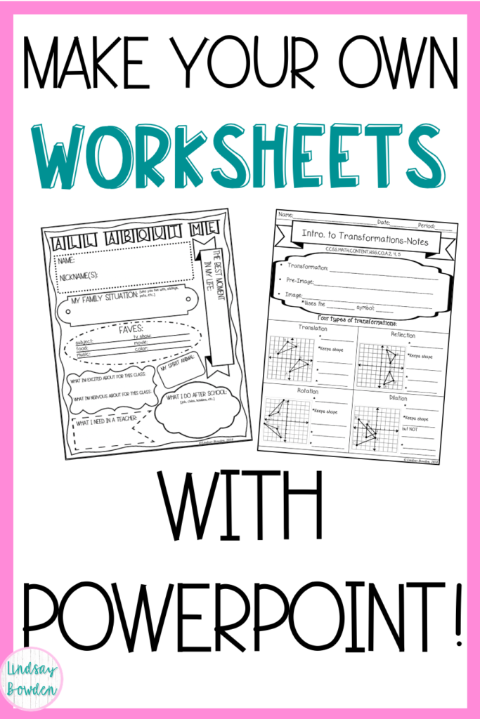 Customizable 60+ Create Your Own Worksheet 11