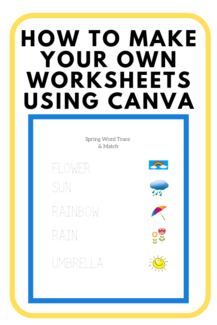 Customizable 60+ Create Your Own Worksheet 16