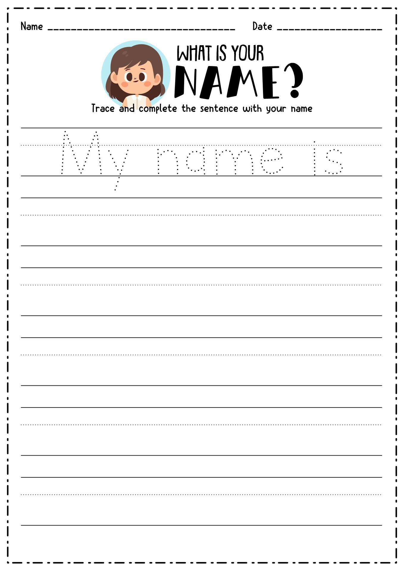 Customizable 60+ Create Your Own Worksheet 17