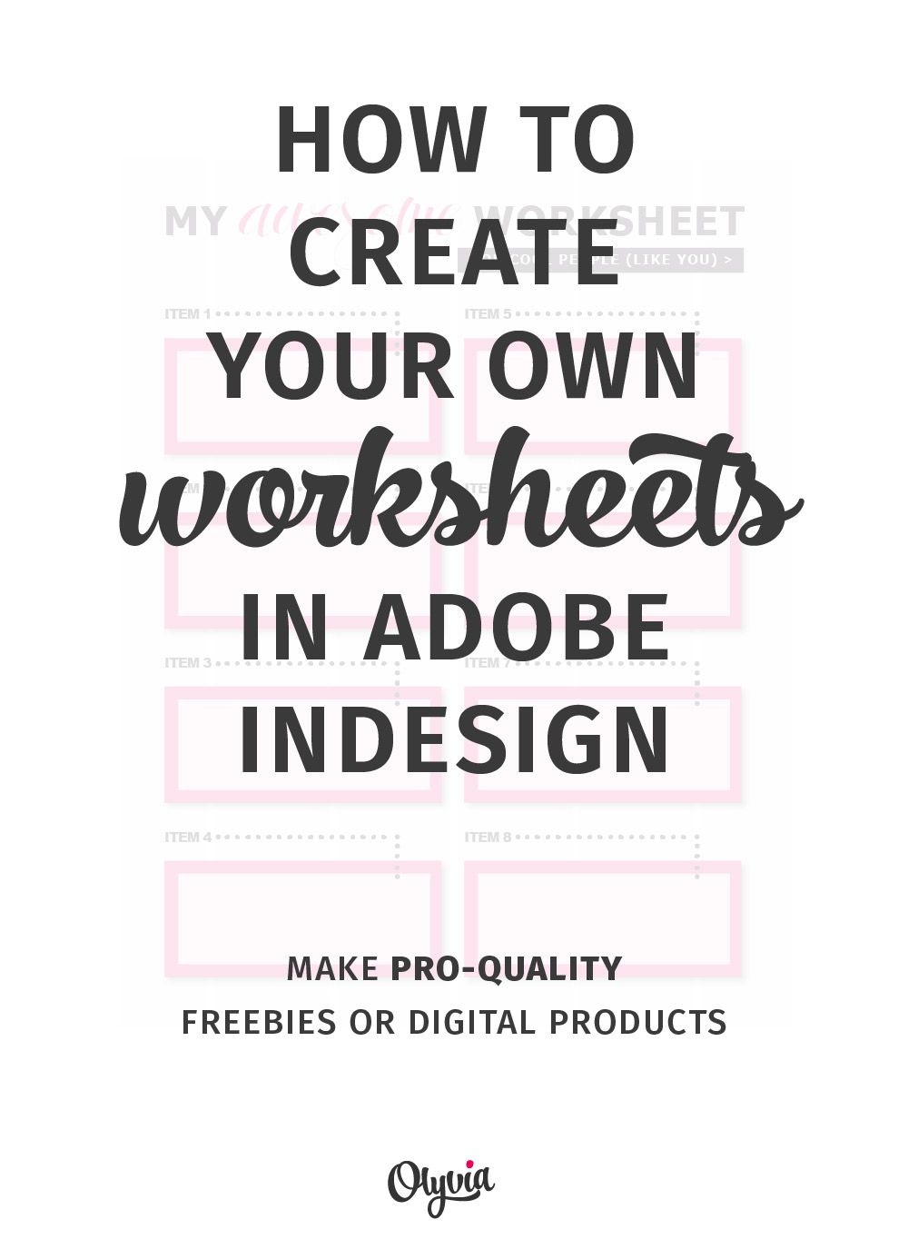 Customizable 60+ Create Your Own Worksheet 3