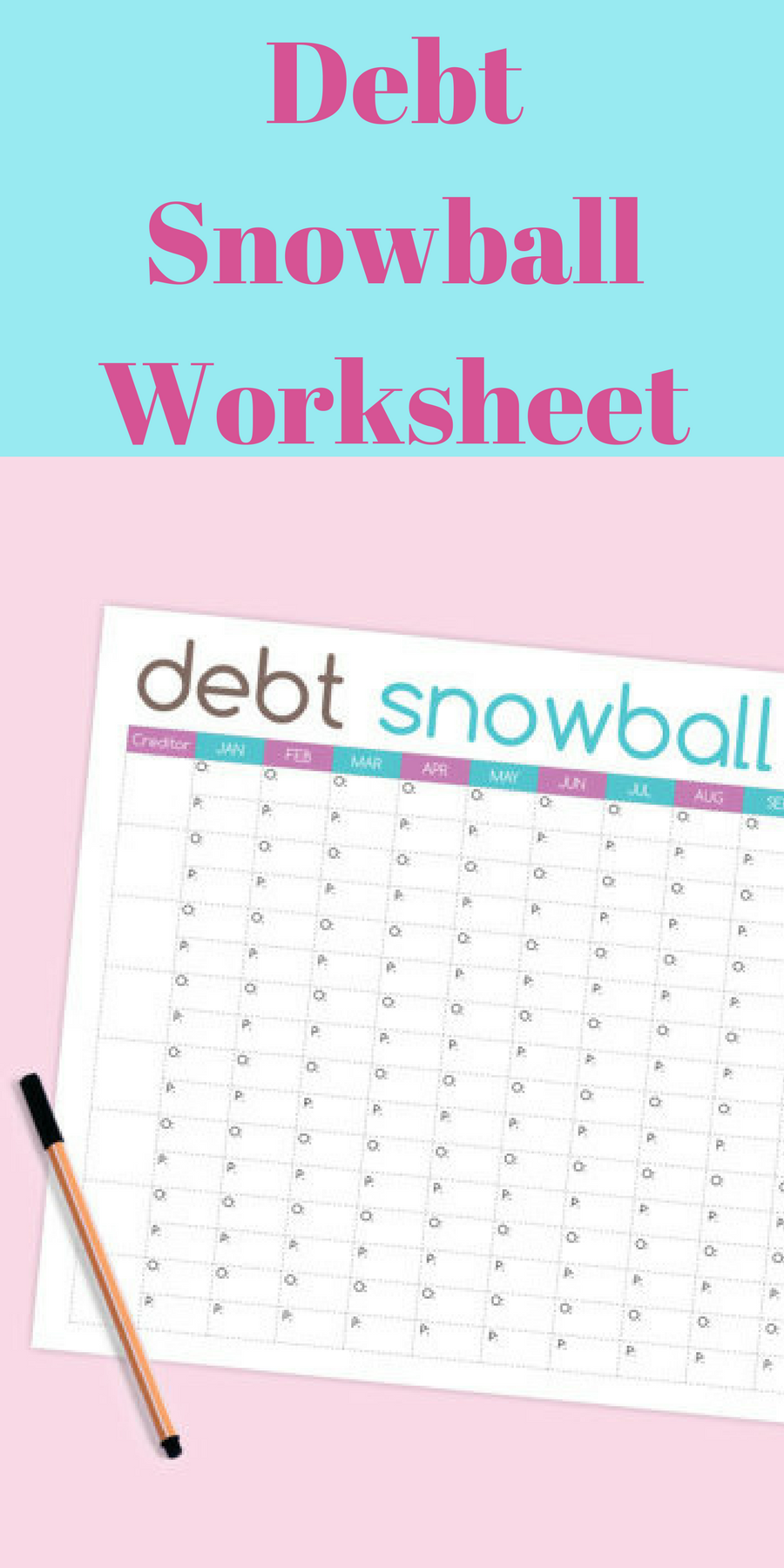 Debt Snowball Method Worksheet 48