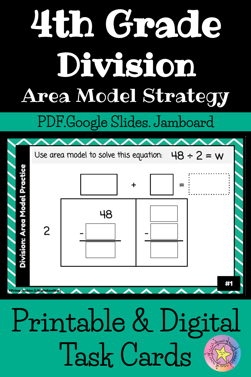 Division Area Model Worksheet 32
