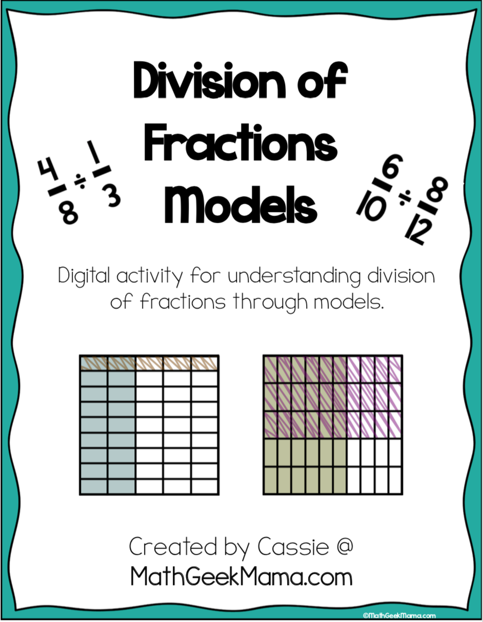 Division Area Model Worksheet 39