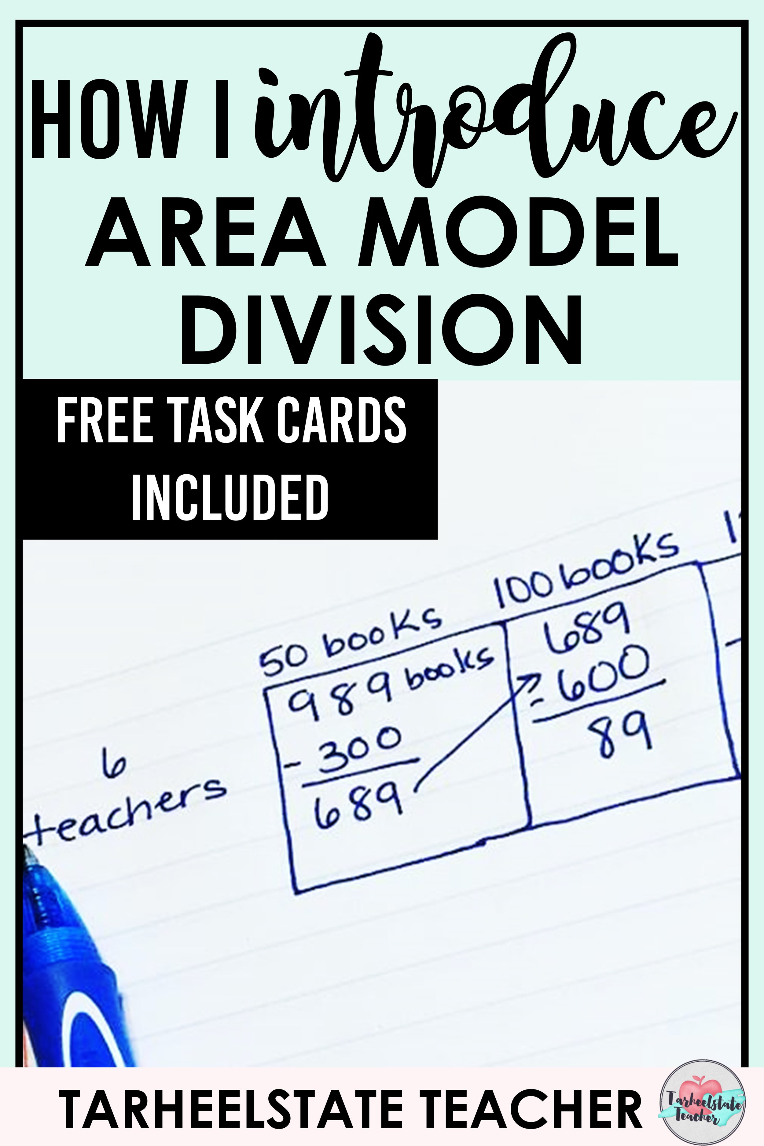 Division Area Model Worksheet 5