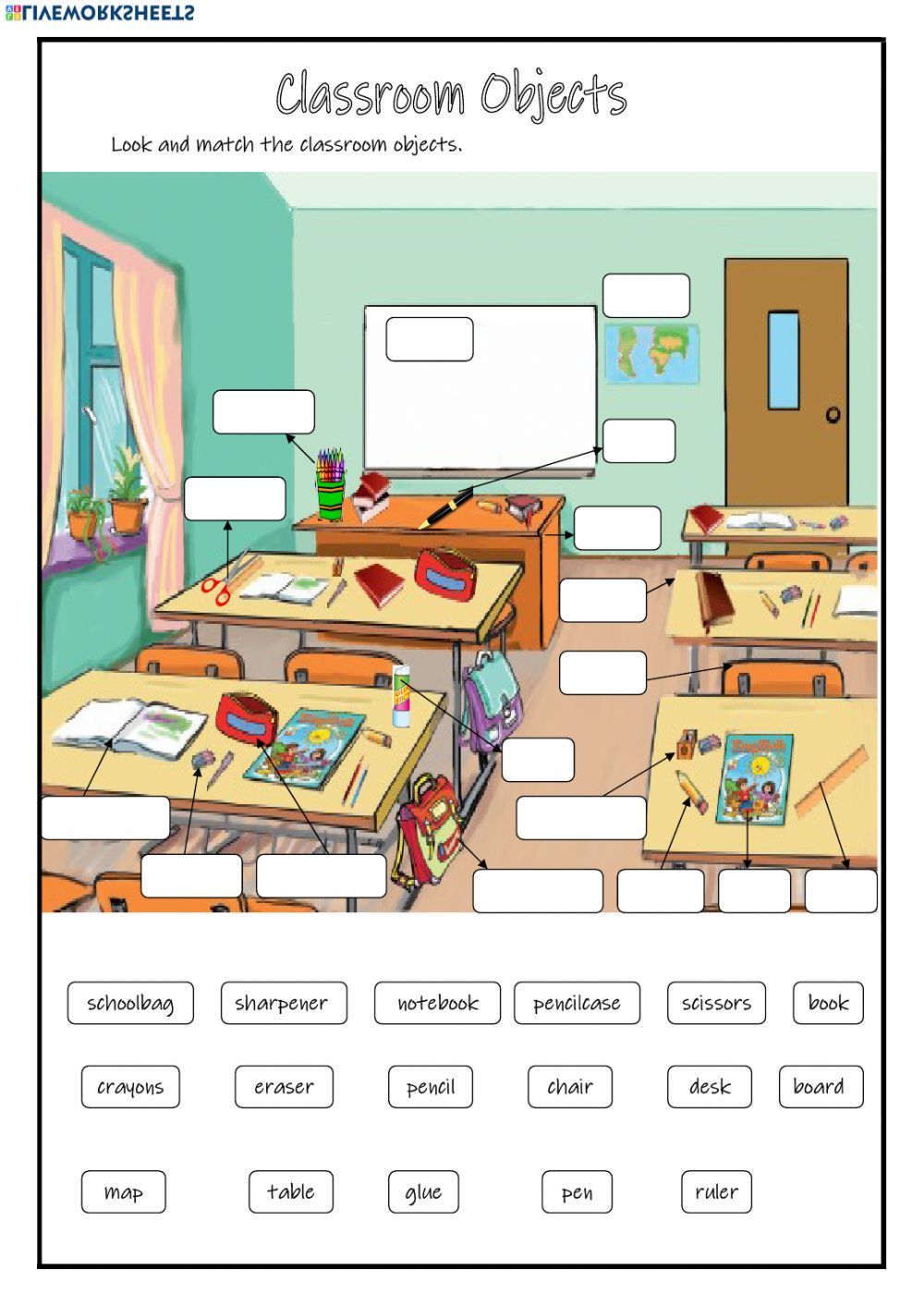 Find The Object Worksheets 105