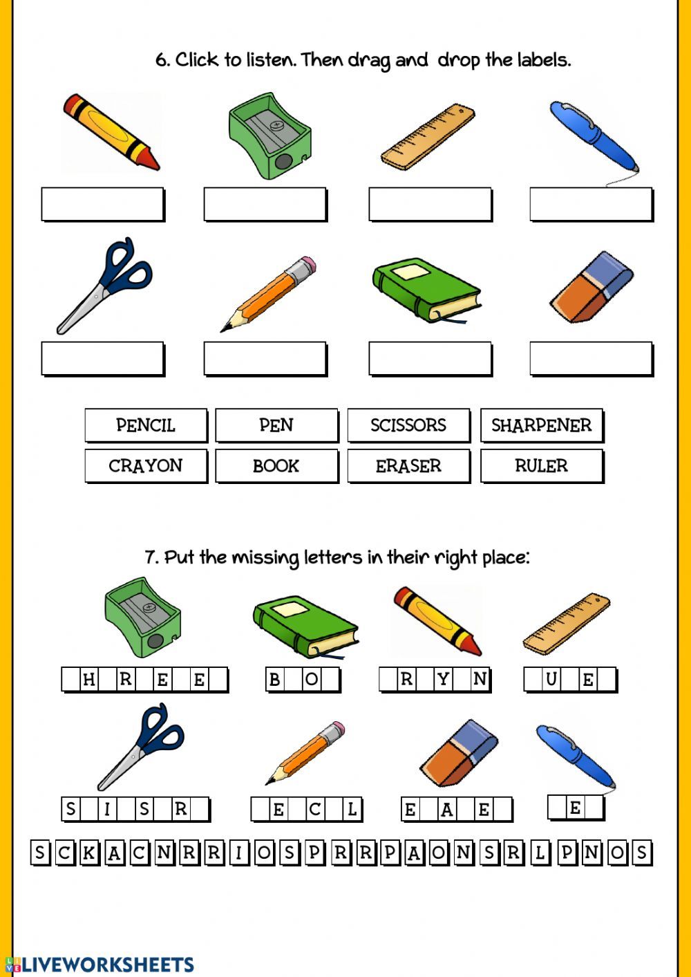 Find The Object Worksheets 39