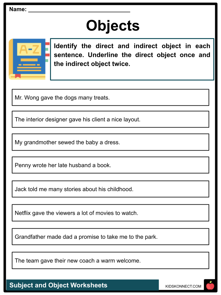 Find The Object Worksheets 43