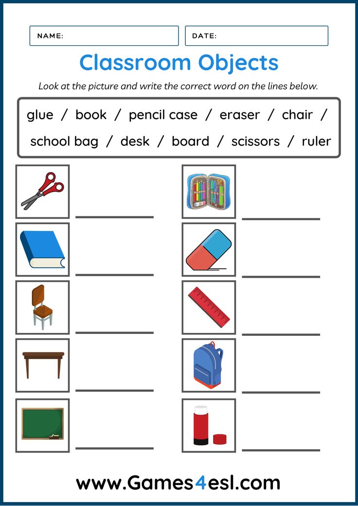 Find The Object Worksheets 49