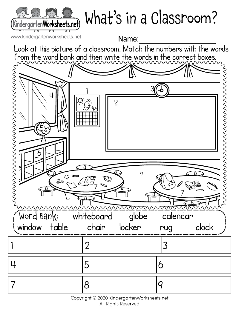 Find The Object Worksheets 53
