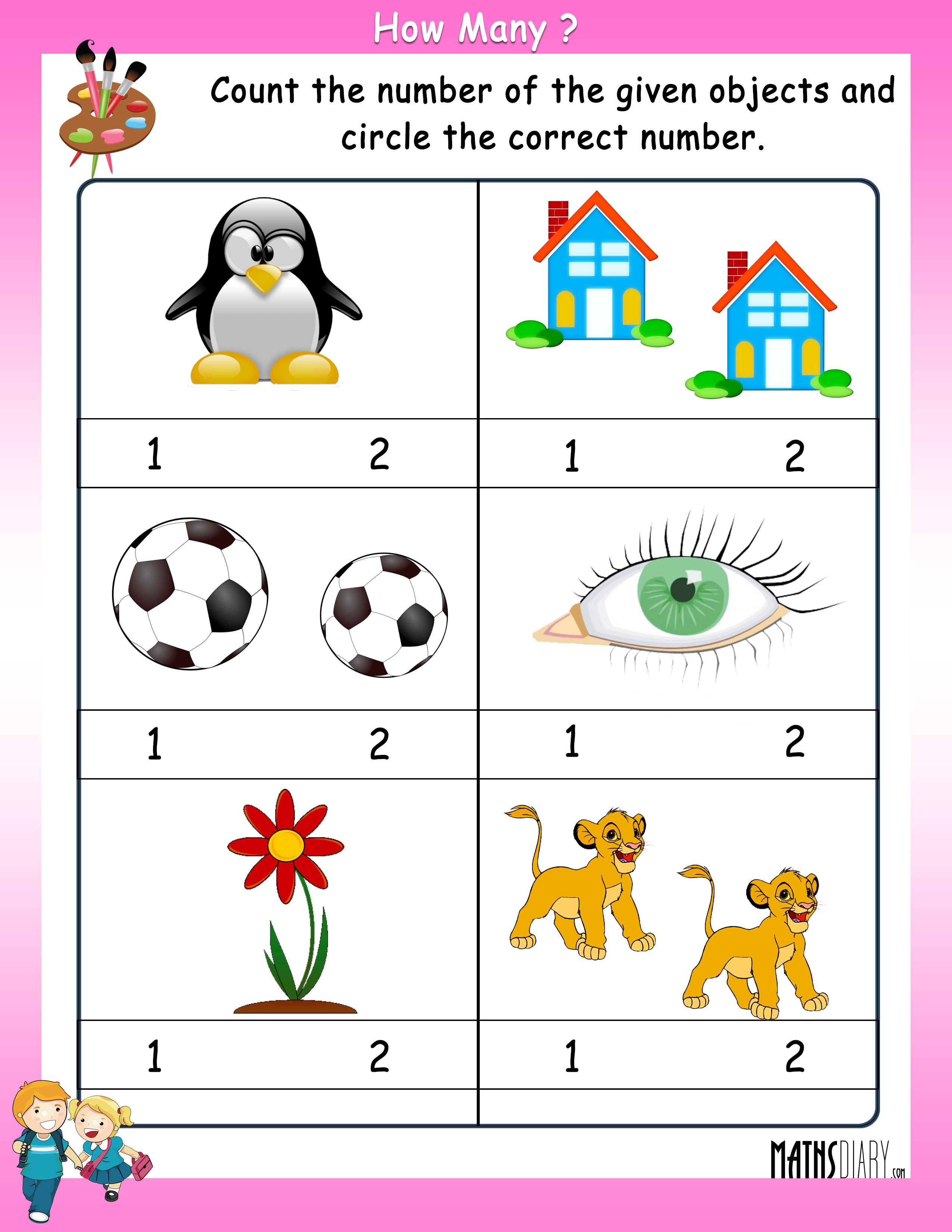 Find The Object Worksheets 61