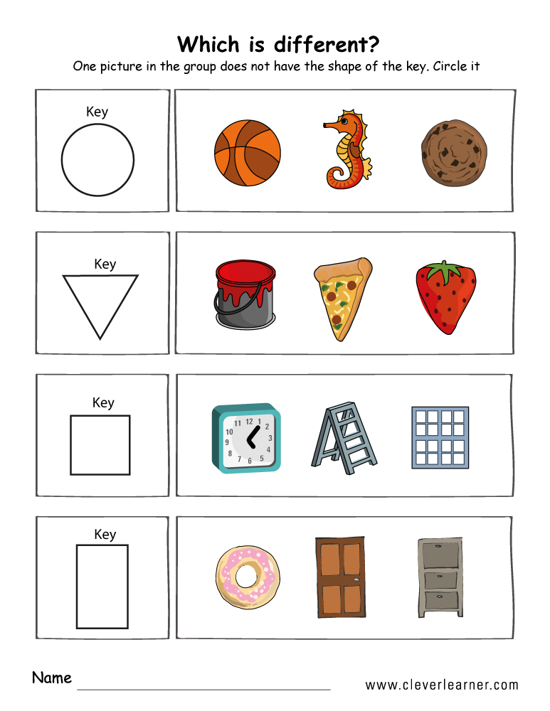 Find The Object Worksheets 66