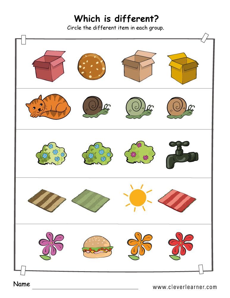 Find The Object Worksheets 72