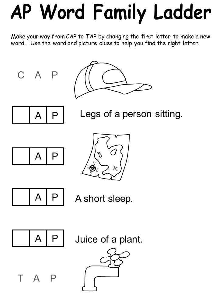 Printable 80+ Ap Word Family Worksheets 57