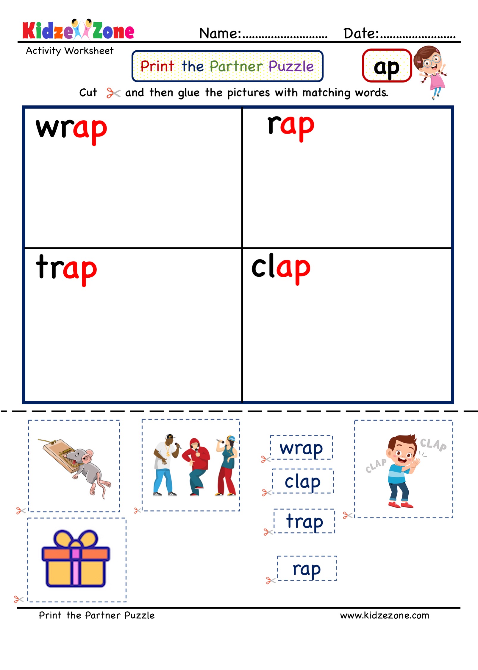 Printable 80+ Ap Word Family Worksheets 83