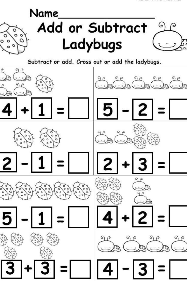 Printable Add And Subtraction Worksheet 3