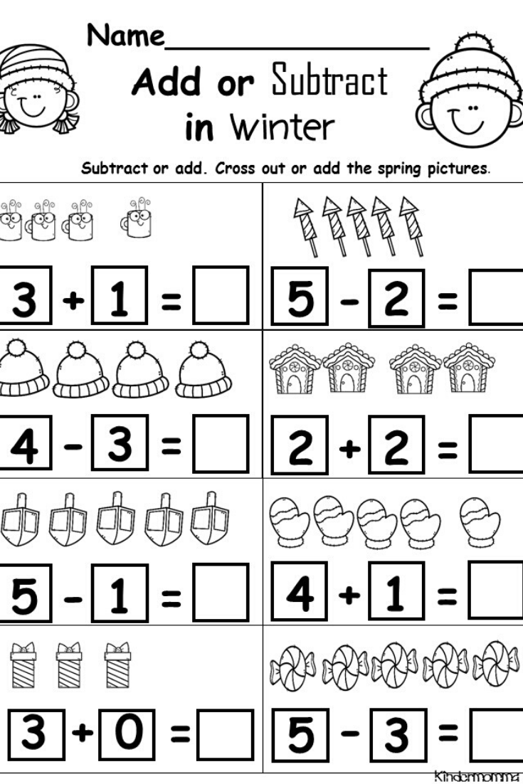 Printable Add And Subtraction Worksheet 35