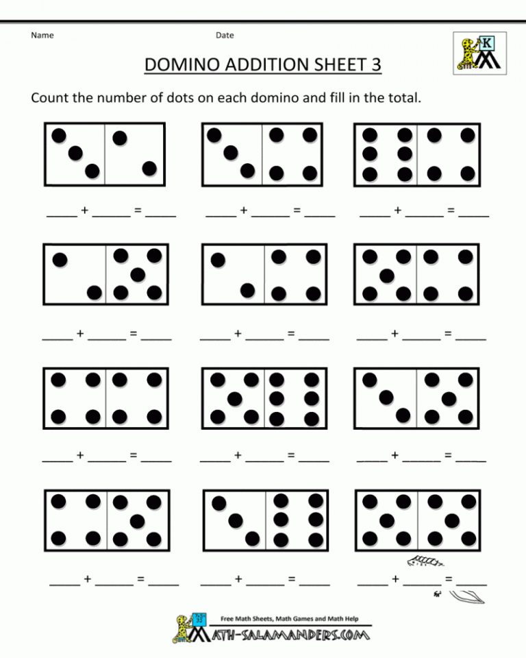 30 Math Kindergarten Worksheets Printable 13