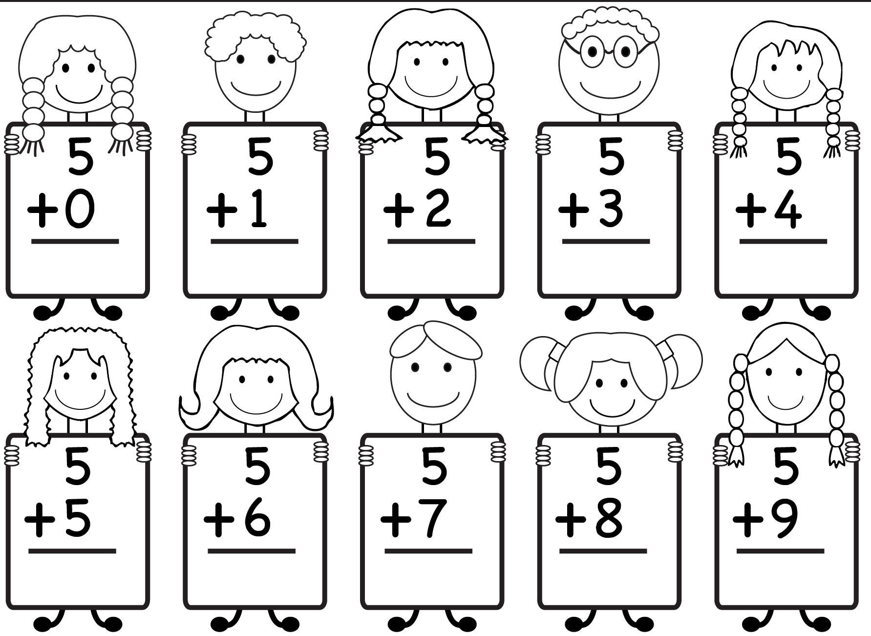 30 Math Kindergarten Worksheets Printable 17