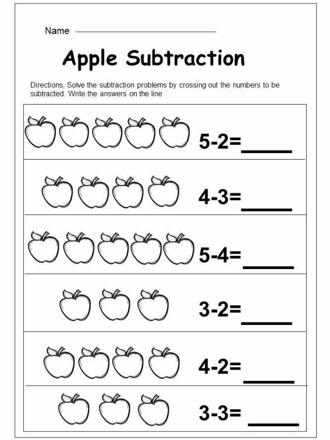 30 Math Kindergarten Worksheets Printable 6