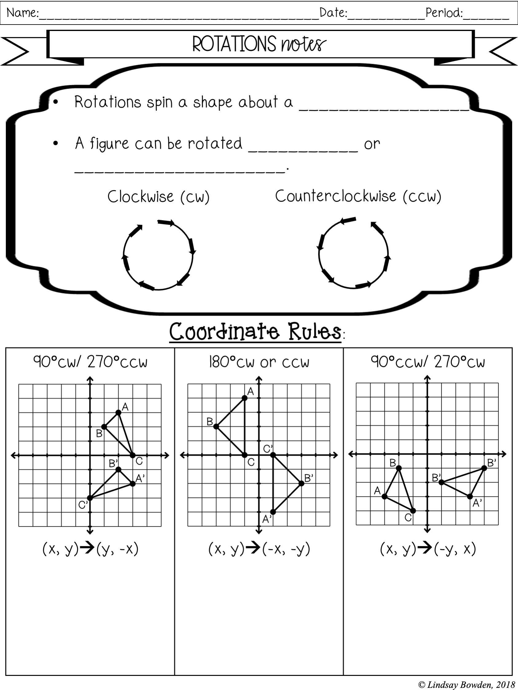 50 Transformations Geometry Worksheet Answers 27