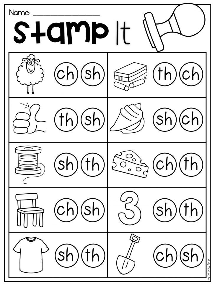 62 Digraphs Worksheets Free Printables 4