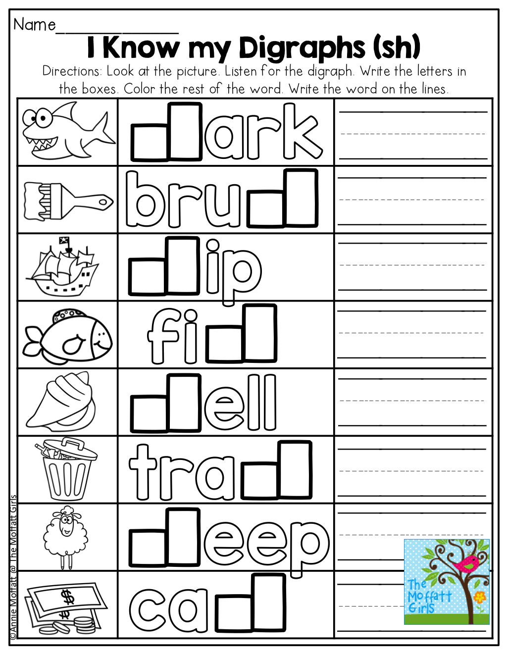 62 Digraphs Worksheets Free Printables 64