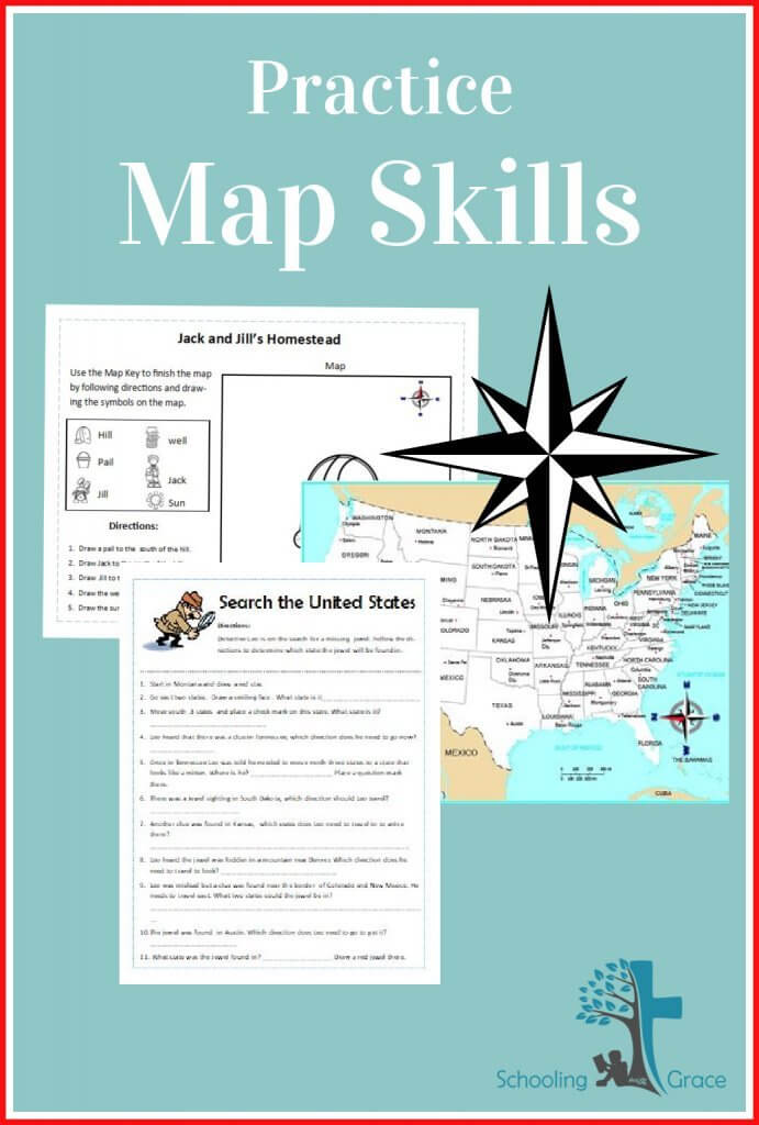 66 Map Skills Worksheets Pdf 15