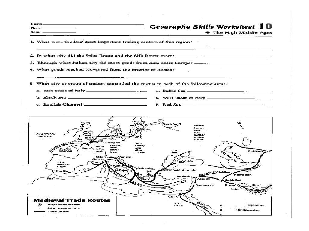 66 Map Skills Worksheets Pdf 49