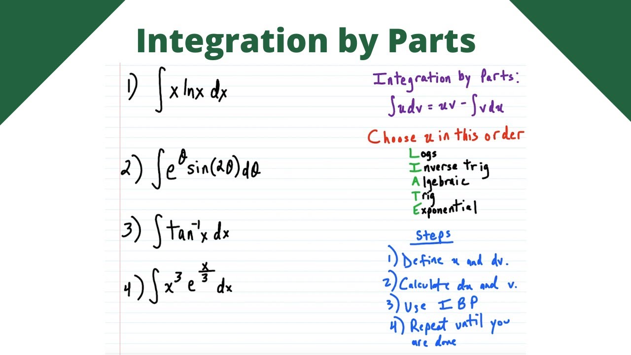 Best 50 Integration By Parts Worksheet 13