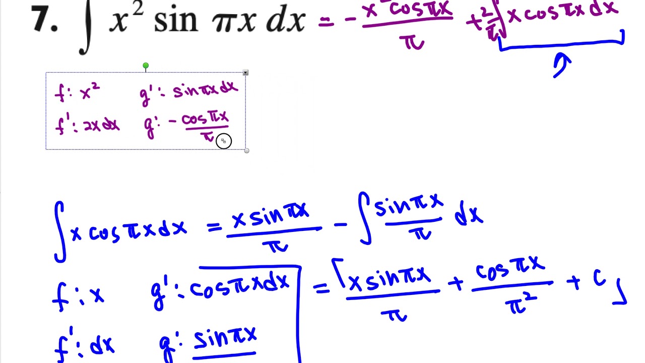 Best 50 Integration By Parts Worksheet 42