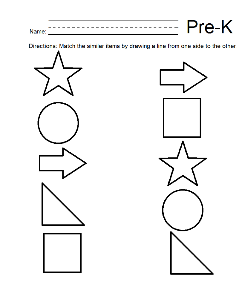 Best 62 Fun Pre K Worksheets 66