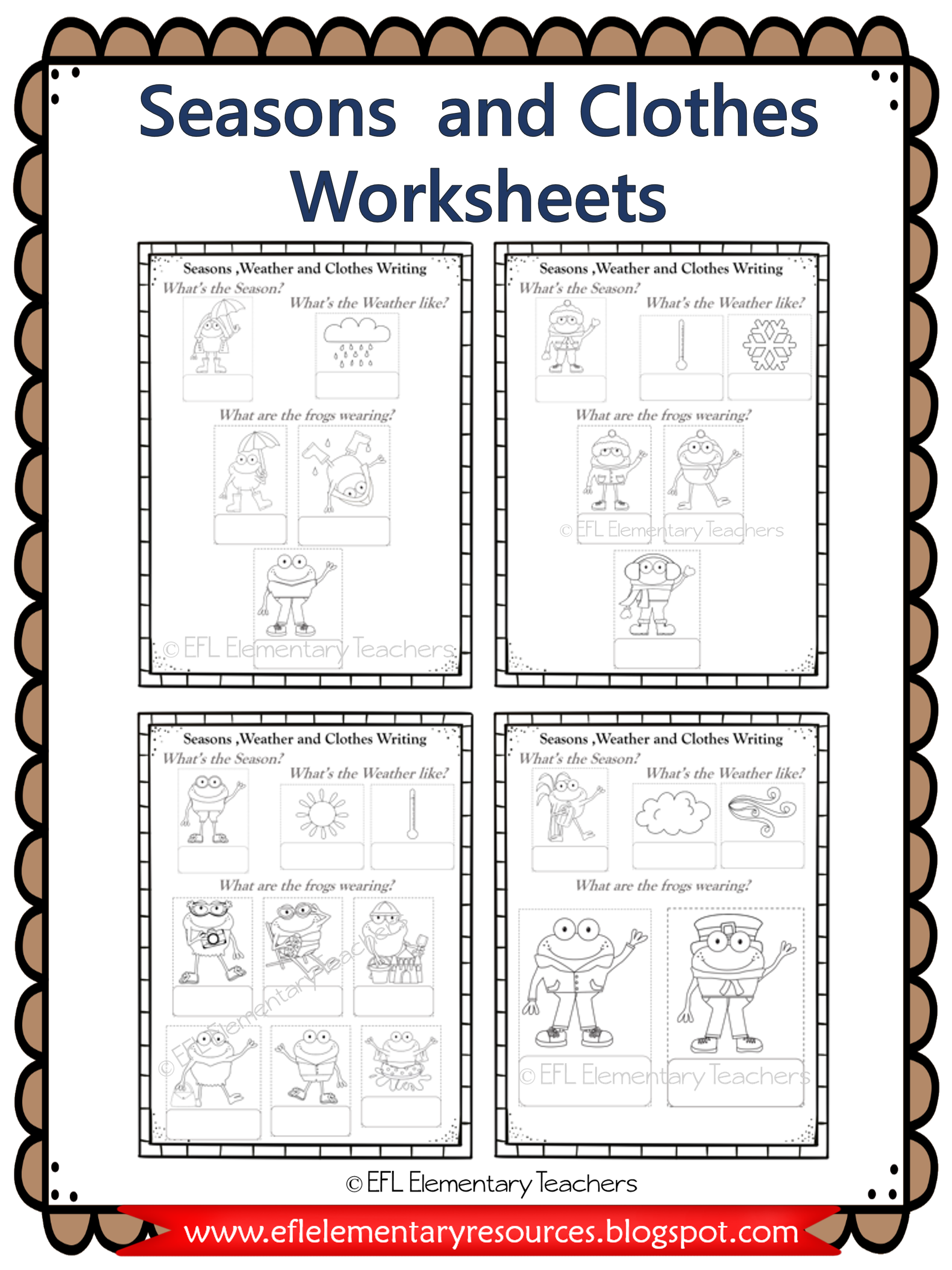 Fresh 95 Season Worksheet For Preschool 64