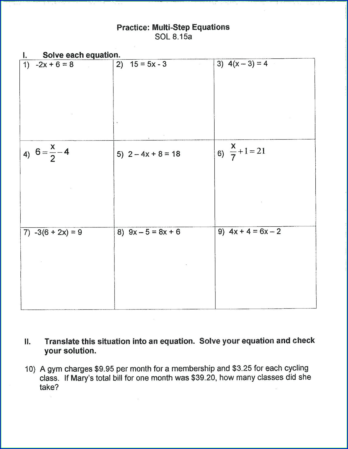 50 Save 7Th Grade Inequalities Worksheet 48