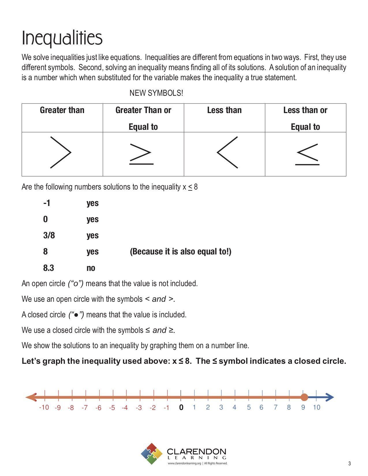 50 Save 7Th Grade Inequalities Worksheet 7